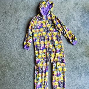 Size 10/12 Emoji Pajamas